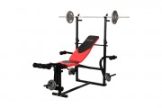 Hop Sport 9068 РЕГУЛИРОВАНАЯ СКАМЬЯ ДЛЯ ТРЕНИРОВОК HOP SPORT СО ШТАНГОЙ HS-1070В фото